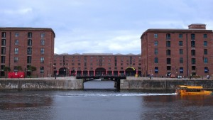 Puente levadizo en Salthouse Quay, Liverpool