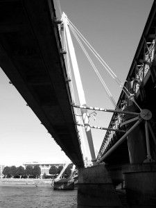 Puente Hungerford Golden Jubilee Londres