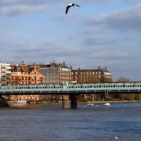 Puente ferroviario de Putney (Londres, Reino Unido)