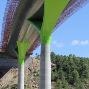 Viaducto sobre el Río Guarga 1